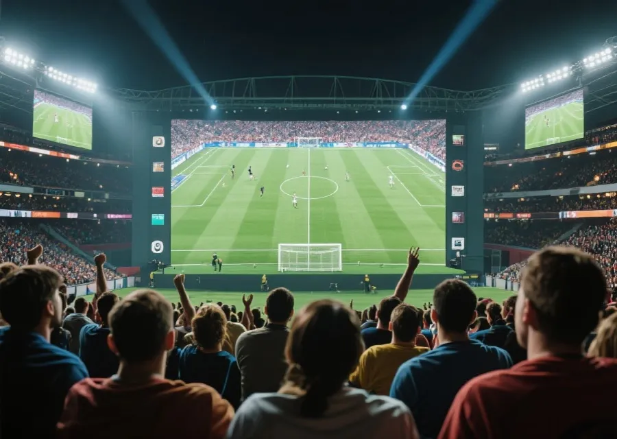 焦点赛事直播场景示意图